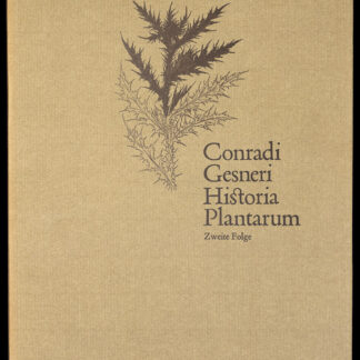 Gessner, Conrad: -Historia Plantarum.