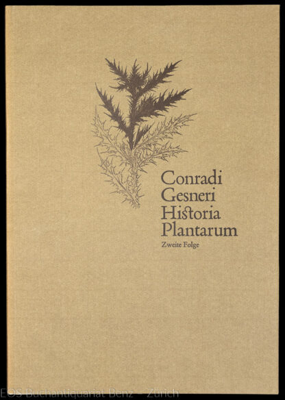 Gessner, Conrad: -Historia Plantarum.