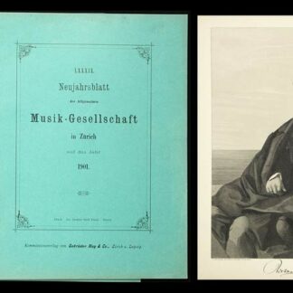 Steiner, A: -Richard Wagner in Zürich Teil I (- III), (1849-1858).