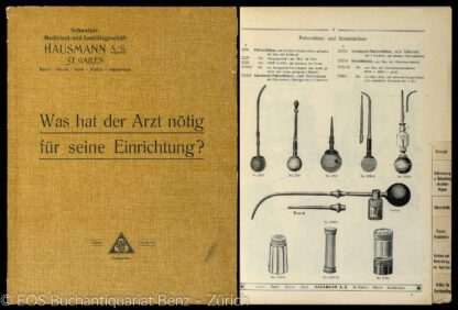 -Was hat der Arzt nötig für seine Einrichtung?