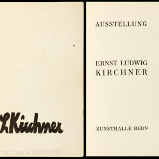 Kunsthalle Bern: -Ausstellung Ernst Ludwig Kirchner.