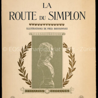 Barbey, Frédéric: -La route du Simplon.