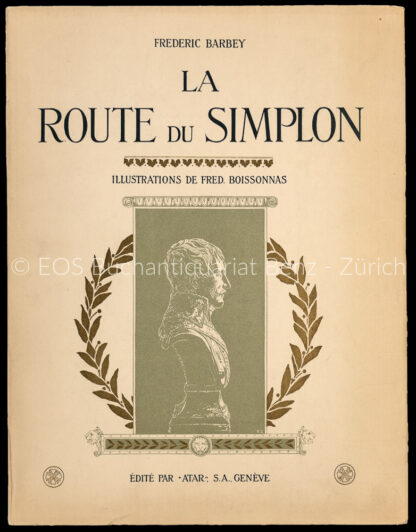 Barbey, Frédéric: -La route du Simplon.