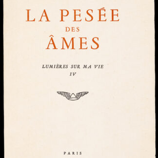 Duhamel, Georges: -La Pesée des Âmes.