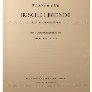 Egk, Werner: -Irische Legende.