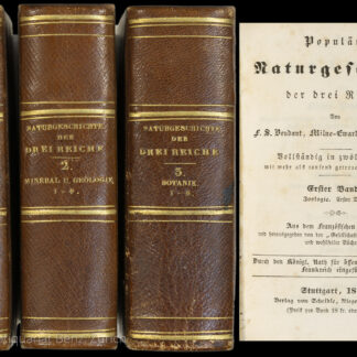 Beudant, François-Sulpice et al: -Populäre Naturgeschichte der drei Reiche.