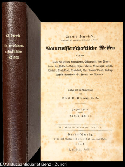 Darwin, Charles: -Naturwissenschaftliche Reisen