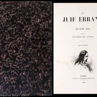 Sue, Eugène: -Le juif errant.