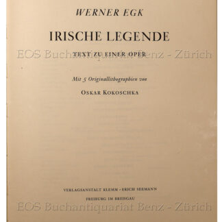 Egk, Werner: -Irische Legende.